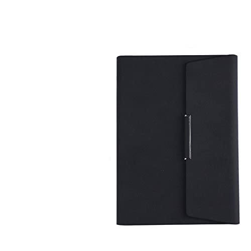 Nachfüllbare A5-Ordner, PU-Leder-Notizbuch, schickes Design, Binder, Organizer, Vintage-Tagebuch für Geschäftsfrauen, Männer, Büro, schwarz Nachfüllbare A5-Ordner, PU-Leder-Notizbuch, schickes Design, Binder, Organizer, Vintage-Tagebuch für Geschäftsfrauen, Männer, Büro, schwarz von OTSYS
