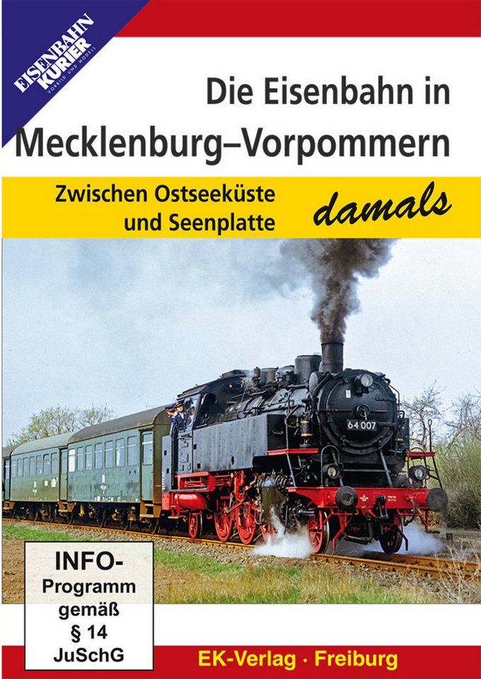 DVD Die Eisenbahn in Mecklenburg-Vorpommern - damals, DVD-Video von OTTO