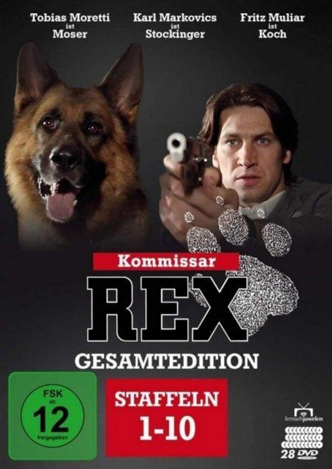 DVD Kommissar Rex - Gesamtedition (Staffeln 1 bis 10 - Alle 119 Folgen)... von OTTO