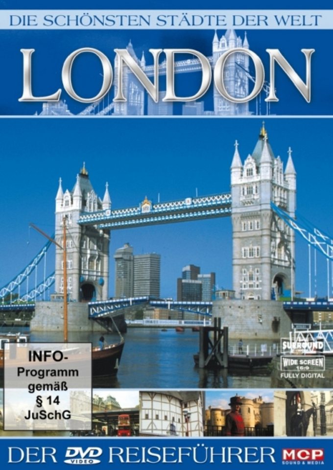 MCP DVD Die schönsten Städte der Welt, London, 1 DVD (deutsche u. englische... von MCP