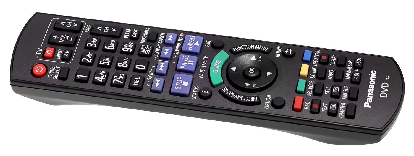 Panasonic N2QAYB000644 Fernbedienung für DMR-XS400 DVD-Recorder Fernbedienung von OTTO