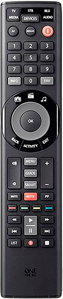 One for All Smart Control 5 URC7955 Universal-Fernbedienung (5-in-1, NETTV 5) von One For All