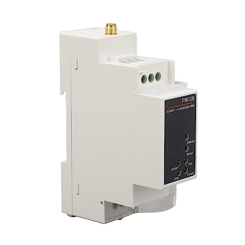 Schienenmontierter Serieller WiFi-Server RS485 zu Seriellem WiFi-Server 2,4 GHz 5 GHz Dualband-Ethernet-Gerätekonverter 9-50 V DC von OUCRIY