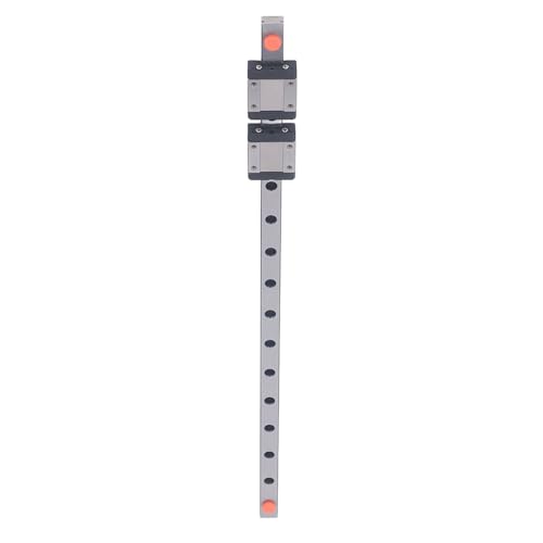 OUKENS MGN12C Linearführungsschiene aus Edelstahl mit hoher Genauigkeit, 4-Punkt-Verbindung-Linearschienenschlitten mit 2 Schiebern für 3D-Drucker (400mm) von OUKENS