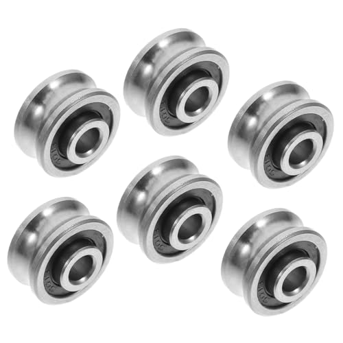 OUNONA 6 Stück Computer-Stickmaschine D Drucker Zubehör Rollenlager aus Metall D Drucker Lager Robuste Lager Computer Stickmaschine u Rillenlager Führungslager Stahl Silver OUNONA 6 Stück Computer-Stickmaschine D Drucker Zubehör Rollenlager aus Metall D Drucker Lager Robuste Lager Computer Stickmaschine u Rillenlager Führungslager Stahl Silver von OUNONA