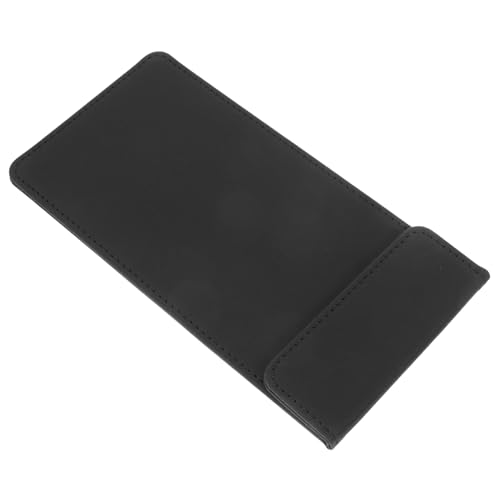 OUNONA Inhaber Einer Geschäftsrechnung Notizblöcke Scheckhalter Inhaber Eines Gästeschecks Quittungsinhaber Gästecheck Scheckbuch Quittungshalter-organisator Notizblockhalter Pvc Black von OUNONA