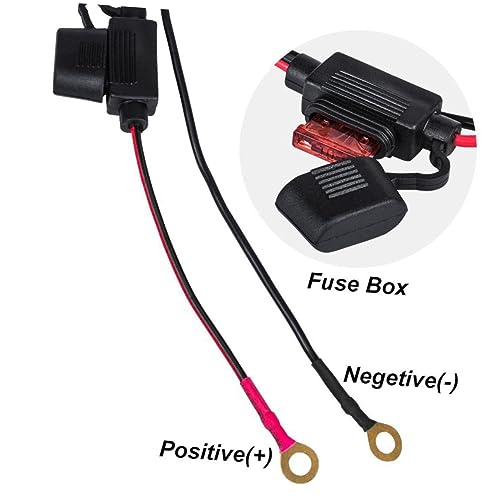 OUNONA SAE Zu USB Ladegerät Schnelles Aufladen Für Smartphones SAE Zu USB Adapter Universeller Ladeanschluss Für Motorräder Und Fahrzeuge von OUNONA