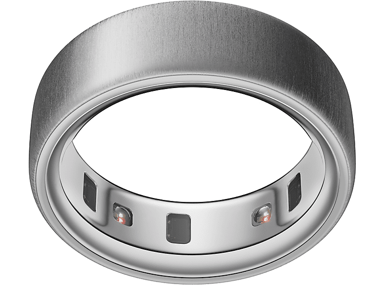 OURA Ring 4, Größe 8, Brushed Silver, Smart von OURA