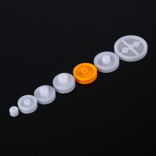 Tragbares Langzeitleben Plastikscheibe Set für Modellauto Roboterwissenschaft Spielzeug 7pcs Tragbares Langzeitleben Plastikscheibe Set für Modellauto Roboterwissenschaft Spielzeug 7pcs von OVAQUIXI