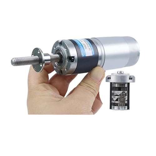 12v 24v 100kg. Cm large torque planetary DC reduction electronic starter with encoder M8 threaded screw rod(12V 300RPM,100mm motor) von OVSHPUZV