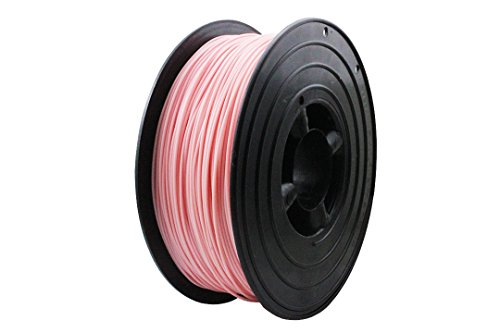 3D Filament 1kg B-Ware Filament Rolle in verschiedenen Farben Rot Gold Silber Grün Blau Braun Lila Violett Beige Transparent Gelb Orange Schwarz Weiß (Hellrosa (B-Ware)) von OWL-FIlaments