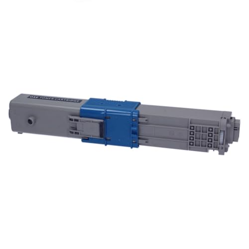 OXE Toner Kompatibel Oki C510AC 44469724 Cyan für C310dn, C330dn, C510dn, C511dn, C530dn, C531dn, MC561dn, MC562dn, MC562dnw, MC562w 5000 Seiten je Tonerkartusche, Hochwertiger Druck von OXE