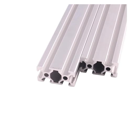 Aluminium T-Linearführung,Linearschlitz-Extrusion, 2 stücke 2040 Aluminium Extrusion 100-1000mm T-Slot CNC 3D Drucker DIY(800mm) von OXOLAMRIN