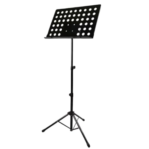 Notenpult Großer Notenständer, Notentisch, Notenständer, Verstellbarer, Kräftiger Und Dehnbarer Instrumentennotenständer Music Stand von OZWYCY