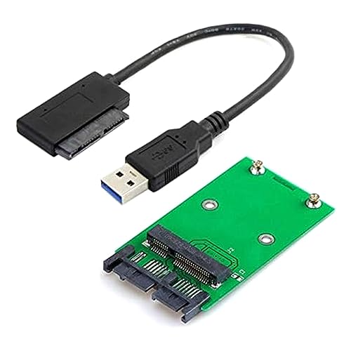 Oadnijuie USB 2.0 Auf 16-Pin Adapterkarte MSATA SSDs Hard 6 Gbit/s Schnelle Datenübertragung von Oadnijuie