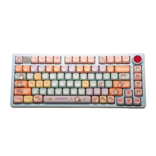 Vervollständigen Sie Ihre Tastatur mit Tiermotiven, Farbstoff-Sublimation, reduzierte Fehler für alle Arten von Benutzern, Tastenabzieher von Oadnijuie