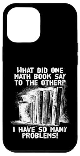 Hülle für iPhone 12 Pro Max What math book say to the other Funny Math Teacher Jokes von Obeezon