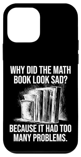 Hülle für iPhone 12 mini Why math book look sad Funny Math Girls Tween Boys Teacher von Obeezon