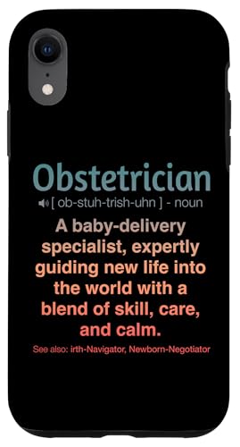 Hülle für iPhone XR Lustiger Geburtshelfer von Obstetrician Humor Apparel