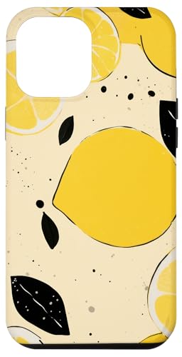 Hülle für iPhone 15 Plus Zitronenfrucht abstrakte Produktion Orange Schläger von Ocean Beach Ocean Lover