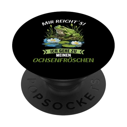 Ochsenfrösche Ochsenfrosch PopSockets Klebender PopGrip von Ochsenfrösche Ochsenfrosch Geschenk Shop