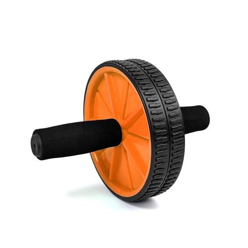 OcioDual AB Wheel Bauchtrainer Rückentrainer Bauchmuskeltrainer Bauchroller Orange von OcioDual