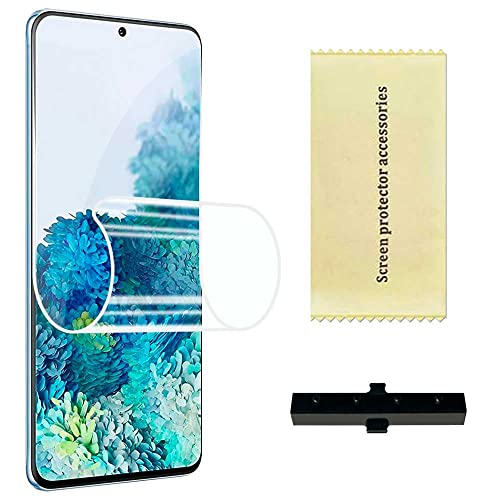 OcioDual Hydrogel Displayschutzfolie für Samsung Galaxy S20 Plus 5G Flex Film Folie Schutzfolie Vollständige Deckung Kratzfest von OcioDual