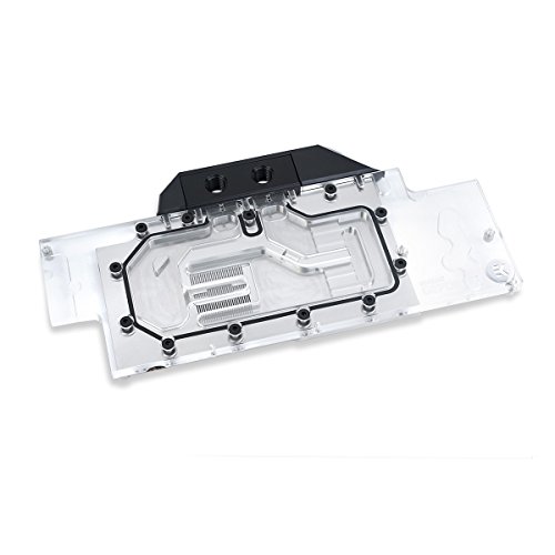 EkWaterBlocks EK-FC GeForce GTX FE - Flüssigkühlsystem für Grafikkarte im Waterblock-Design mit vollständiger Abdeckung - mit Nickel Beschichtetes elektrolytisches Kupfer und Plexiglas, 5528003000 von Odestar