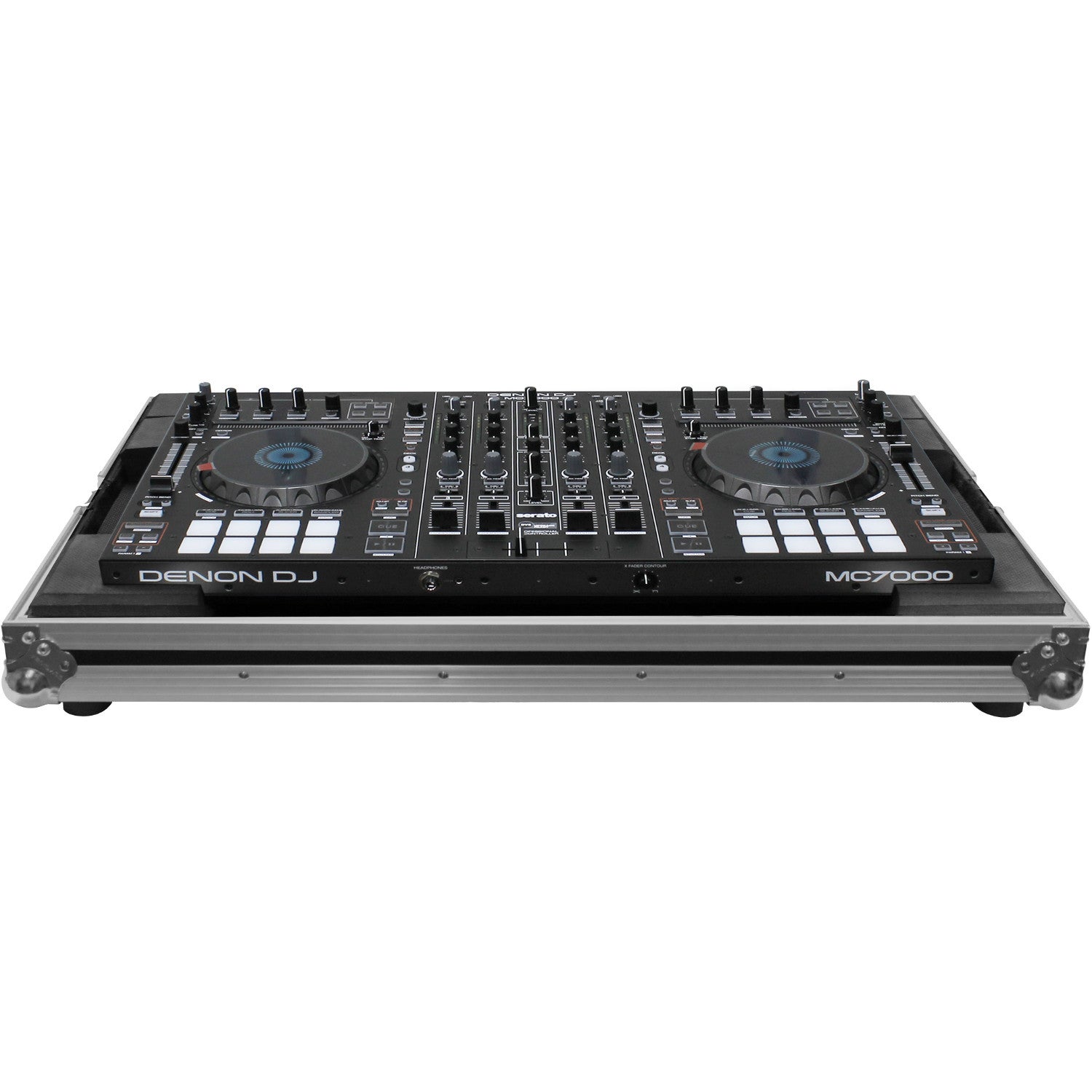 Odyssey FZDJ808 flight case for Denon MC7000 DJ controller von Odyssey