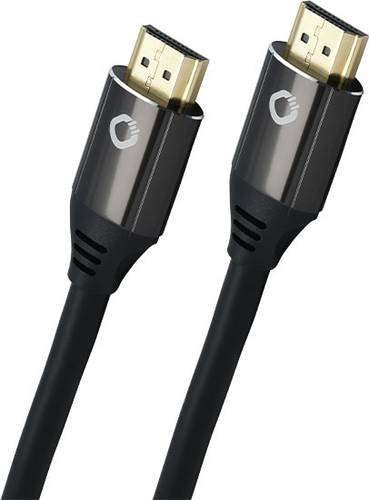 Oehlbach HDMI Anschlusskabel HDMI-A Stecker, HDMI-A Stecker 0.75m Schwarz D1C92489 Ultra HD (8K), ve von Oehlbach