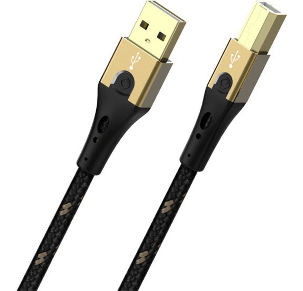 Oehlbach Oehlbach USB-Kabel USB 2.0 USB-A Stecker, USB-B Stecker 5.00 m Schwarz USB-Kabel, (500.00 cm) von Oehlbach