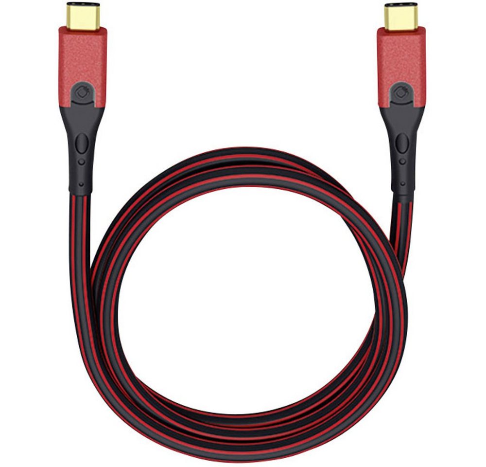 Oehlbach Oehlbach USB-Kabel USB 3.2 Gen1 (USB 3.0 / USB 3.1 Gen1) USB-C® Stecke USB-Kabel, (50.00 cm) von Oehlbach