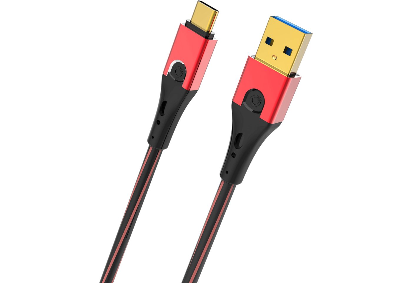 Oehlbach USB Evolution C3 USB 3.2 Gen2 Kabel Typ A - Typ C USB-Kabel, USB 3.2 Gen 1 Typ-A, USB Typ-C (200 cm), Anschlusssockel von Oehlbach