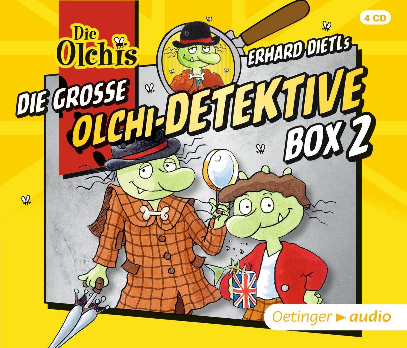 Oetinger Hörspiel Die große Olchi-Detektive Box 2 (4CD) von Oetinger
