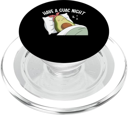 Have A Guac Night Avocado-Schlafshirt, offizieller Schlafanzug PopSockets PopGrip für MagSafe von Official Avocado Sleepshirt