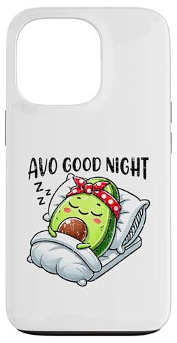 Hülle für iPhone 13 Pro Avo Good Night Avocado Schlafshirt Offizielles Schlafshirt von Official Avocado Sleepshirt