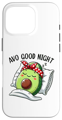 Hülle für iPhone 16 Pro Avo Good Night Avocado Schlafshirt Offizielles Schlafshirt von Official Avocado Sleepshirt