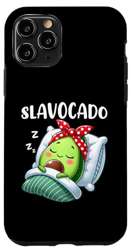 Hülle für iPhone 11 Pro Schlavocado Pyjama Offizielles Avocado Schlafshirt von Offizielles Avocado Schlafshirt