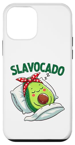 Hülle für iPhone 12 mini Schlavocado Pyjama Offizielles Avocado Schlafshirt von Offizielles Avocado Schlafshirt