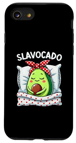 Hülle für iPhone SE (2020) / 7 / 8 Schlavocado Pyjama Offizielles Avocado Schlafshirt von Offizielles Avocado Schlafshirt