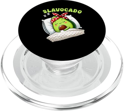 Schlavocado Pyjama Offizielles Avocado Schlafshirt PopSockets PopGrip für MagSafe von Offizielles Avocado Schlafshirt