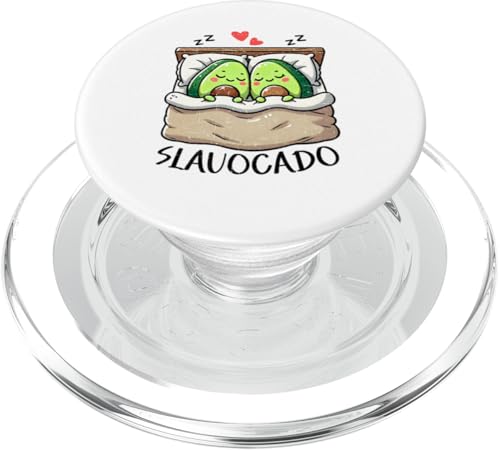 Schlavocado Pyjama Offizielles Avocado Schlafshirt PopSockets PopGrip für MagSafe von Offizielles Avocado Schlafshirt