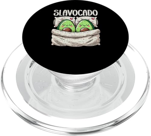 Schlavocado Pyjama Offizielles Avocado Schlafshirt PopSockets PopGrip für MagSafe von Offizielles Avocado Schlafshirt