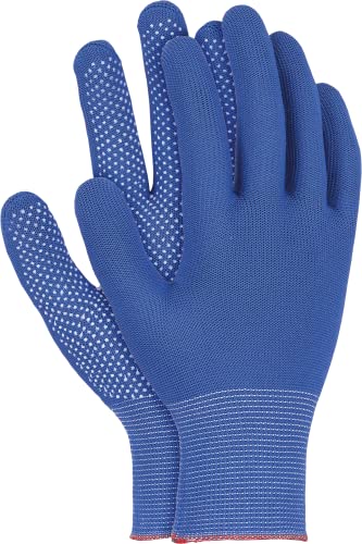 Ogrifox OX-Dotua_NW Handschuhe, Arbeitshandschuhe, OX.14.286, Blau-Weiß, L Größe, 240 Paar von Ogrifox
