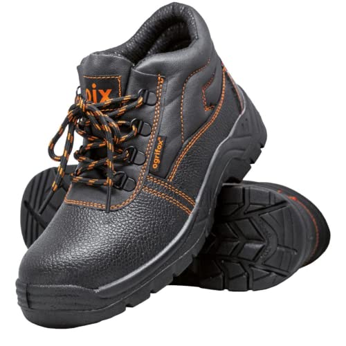 Ogrifox OX-OIX-T-OB Arbeitsschuhe Herren, Damen | Sicherheitsschuhe | Safety Shoes | ISO EN20347 | Schwarz-Orange | Größe 36 von Ogrifox