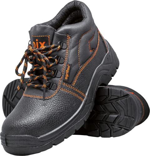 Ogrifox OX-OIX-T-SB Arbeitsschuhe Herren, Damen | Sicherheitsschuhe | Safety Shoes | ISO EN20345 | Schwarz-Orange | Größe 38 von Ogrifox