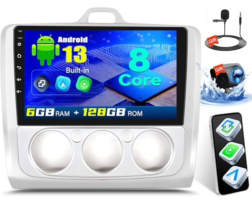 6+128G 8 Core 9'' Android 13 Autoradio 2Din für Ford Focus MK2 Exi MT 2004-2011 CarPlay Android Auto Autoradio mit Spiegel Link Bluetooth GPS FM RDS WiFi SWC DSP/EQ + Rückfahrkamera 6+128G 8 Core 9'' Android 13 Autoradio 2Din für Ford Focus MK2 Exi MT 2004-2011 CarPlay Android Auto Autoradio mit Spiegel Link Bluetooth GPS FM RDS WiFi SWC DSP/EQ + Rückfahrkamera von OiLiehu