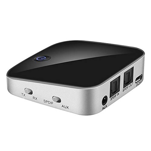 Okeeyseda -029 Bluetooth 5.0 Adapter 2 in 1 Bluetooth-Sender 3,5 Mm AUX SPDIF Audio EmpfäNger für KopfhöRer Lautsprecher von Okeeyseda