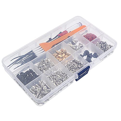 Okeeyseda 330 StüCk DIY Motherboard PC Personal Computer Montieren GehäUse LüFter Hand Schraube Bolzen Abstandsscheibe Waschanlage Set Sortiment Kit von Okeeyseda