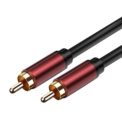 Okeeyseda Cinch Lotus Kabel Subwoofer Kabel AV Kabel Lotus Kopf Audio Kabel Projektion DVD TV Kabel Cinch zu Cinch 5M / 16.4Fuß von Okeeyseda